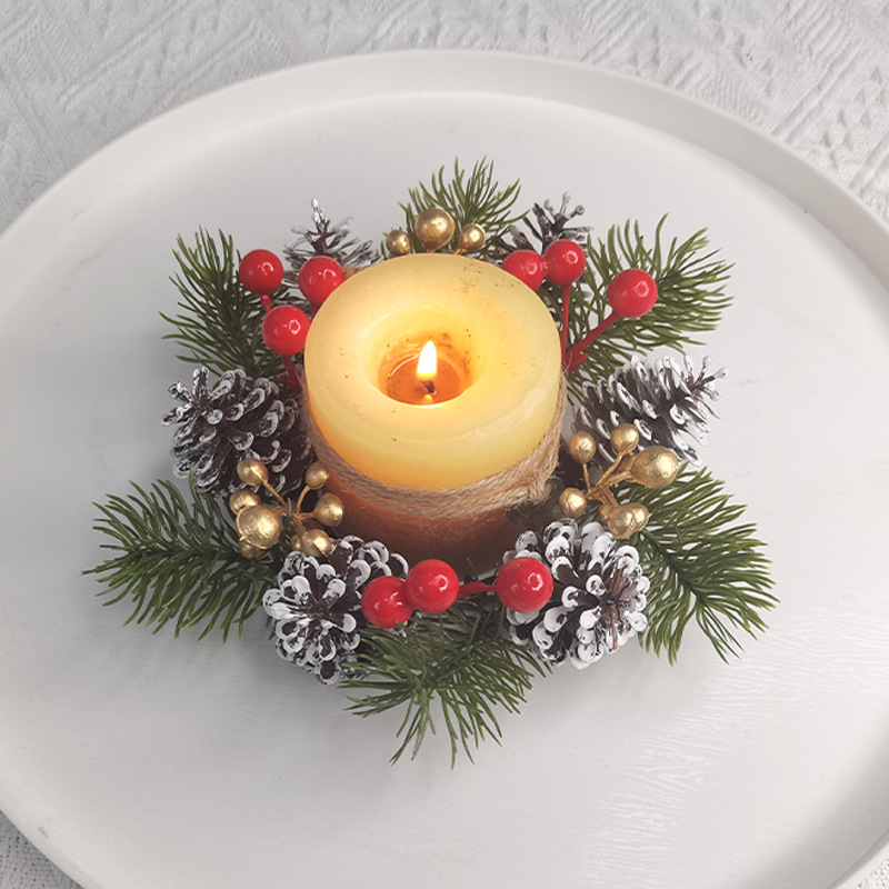 Candle Supplies Kit - Nuove Decorazioni Natalizie 2026: Ghirlanda con