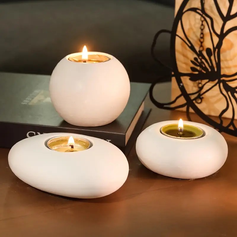 Candle Zero - Stampo in silicone per portacandele tealight,