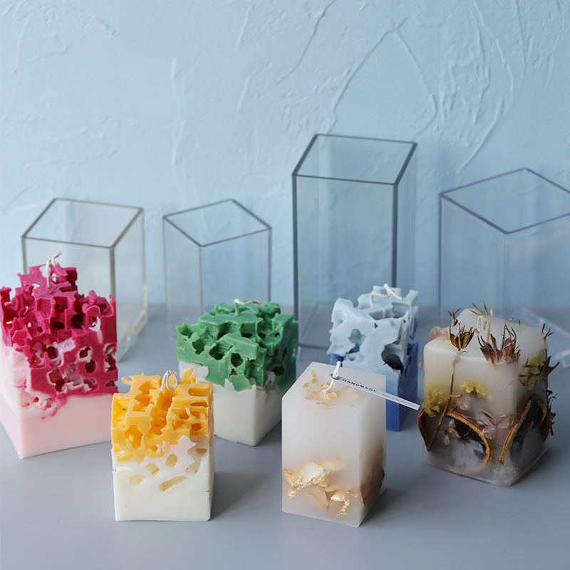 Candle Supplies Kit - Stampo per candele a colonna rettangolare