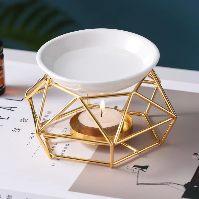 Candle Zero - Portacandele tealight in ceramica romantica da