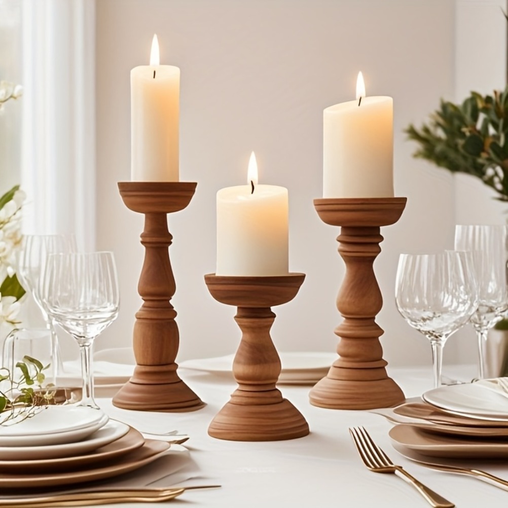 Portacandele Vintage in Legno, - Candle Zero recensione e prezzo